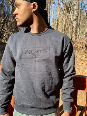 Black Embrace MH Crewneck