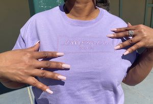 Light Purple EmbraceMH Tee