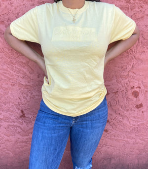 Light Yellow EmbraceMH Tee