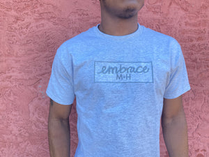 Light Grey EmbraceMH Tee
